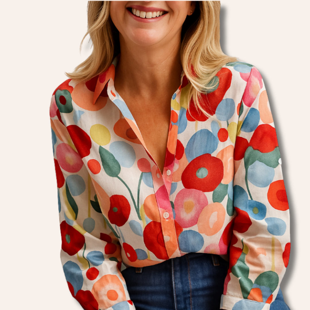 Louisa | Blouse With Floral Print