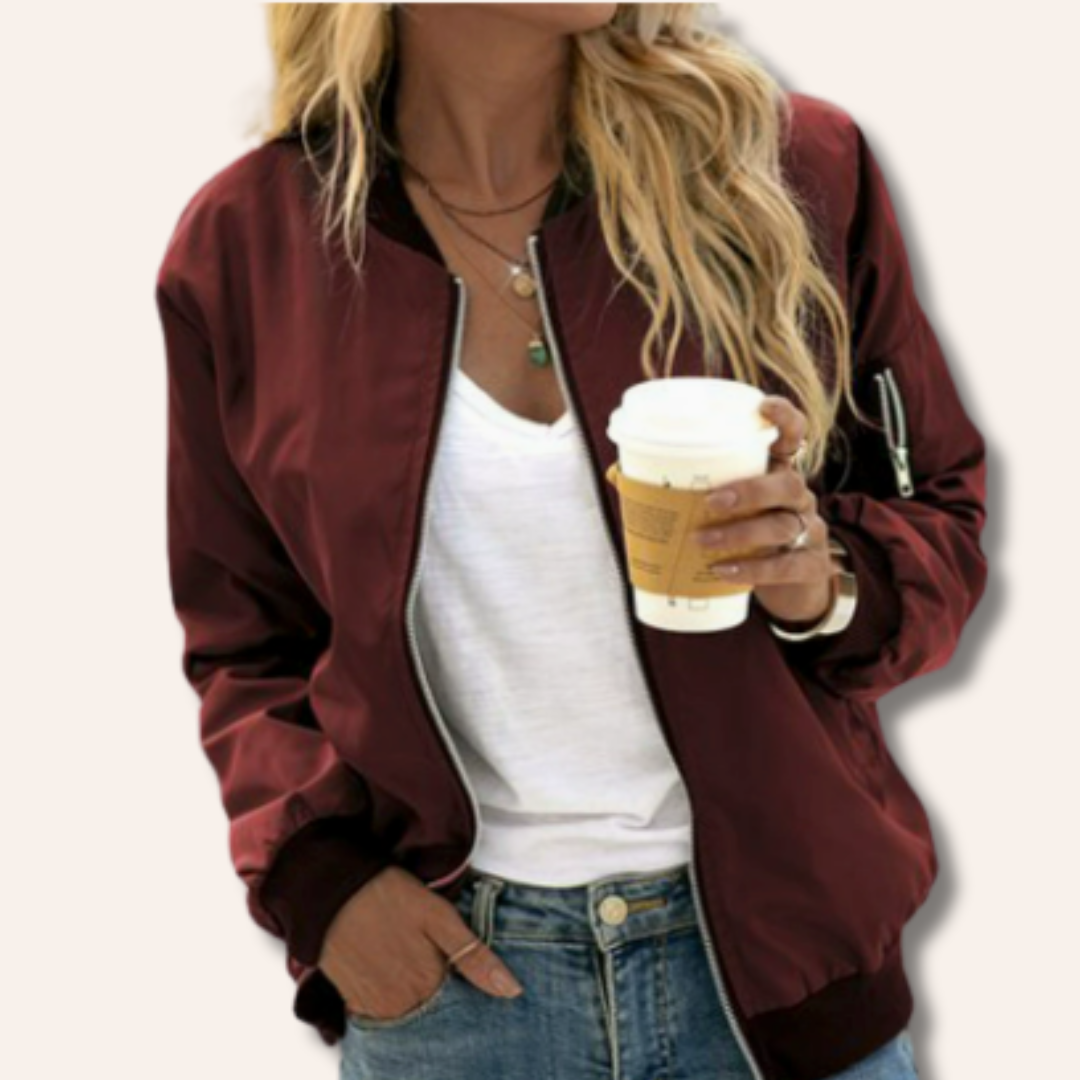 Riley | Casual Bomber Jacket