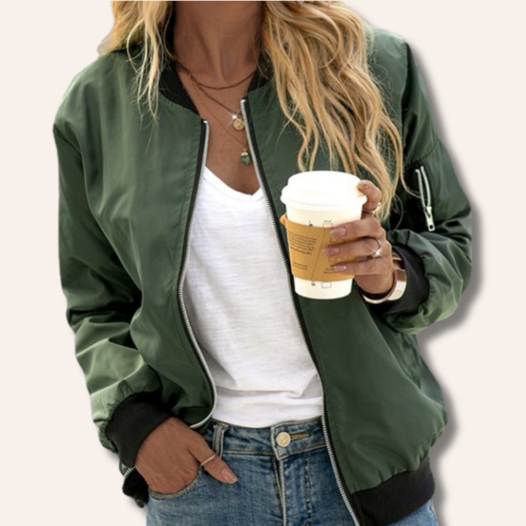 Riley | Casual Bomber Jacket