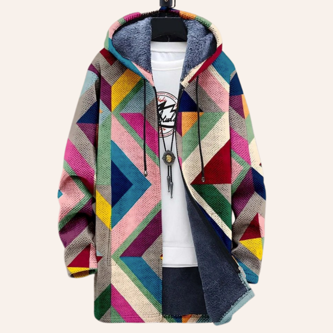Camden | Luxurious Art Print Cardigan