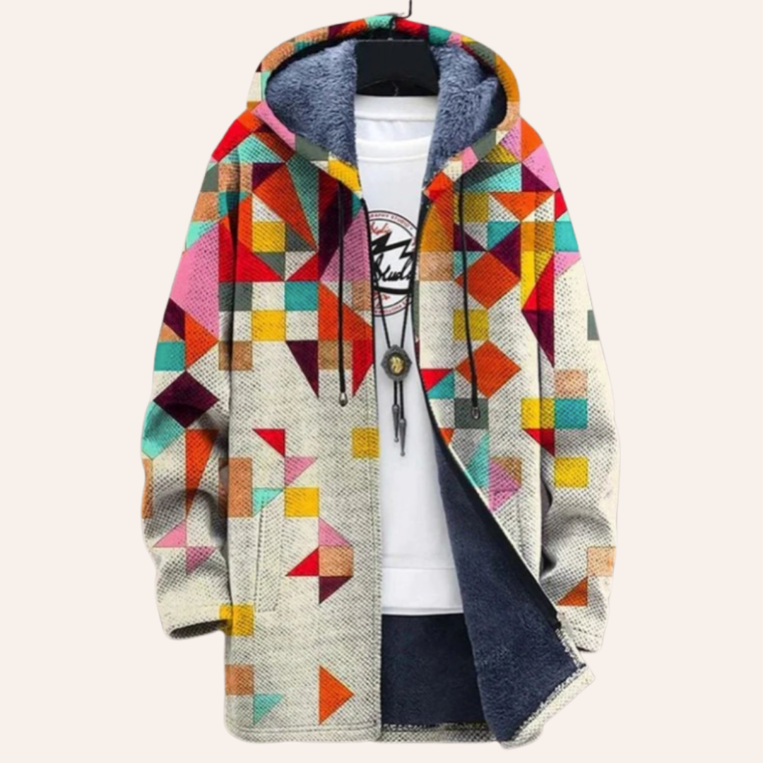 Camden | Luxurious Art Print Cardigan