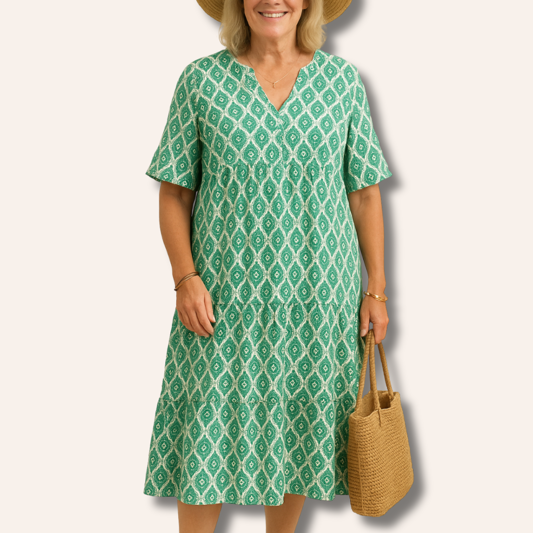 Megan | Graceful Bloom Maxi Dress