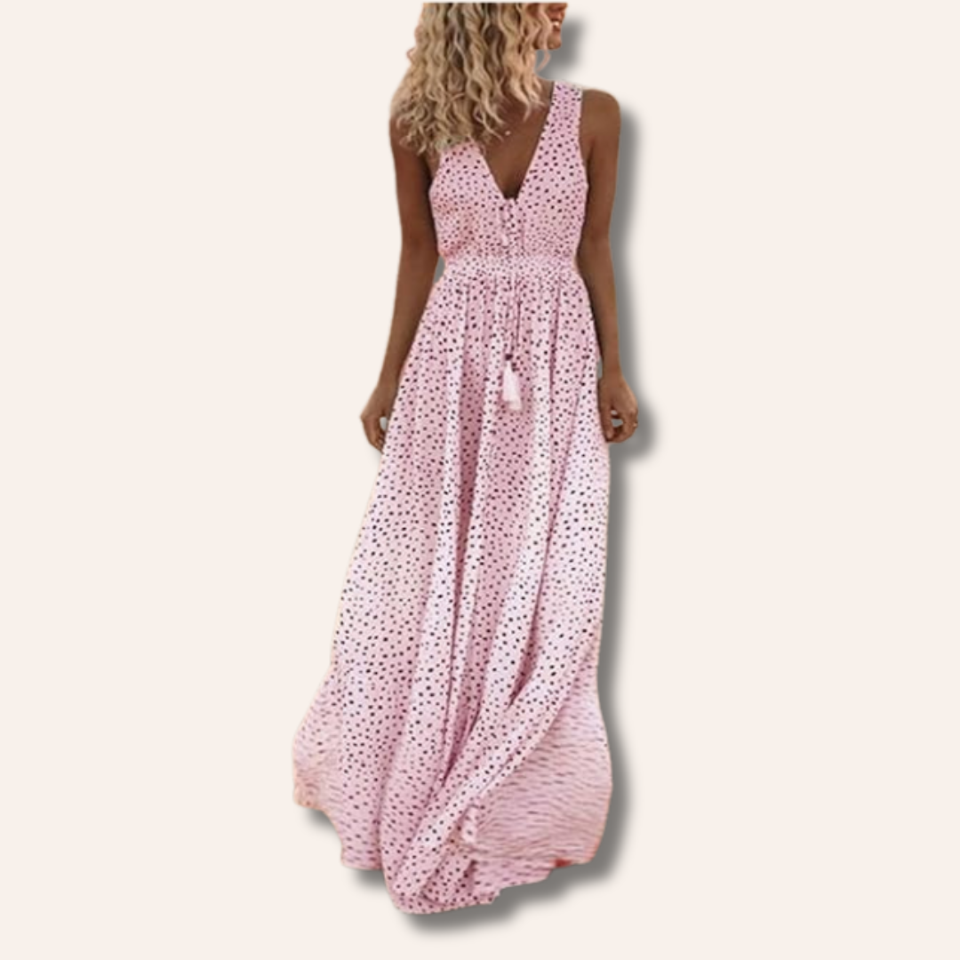 Ivy | Boho Dot Dress