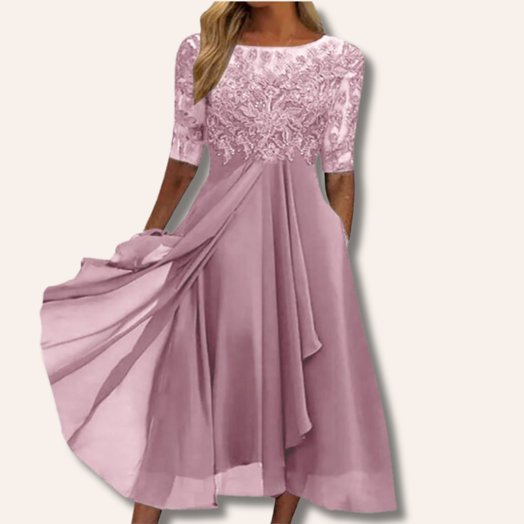 Marielle | Premium Embroidered Dress