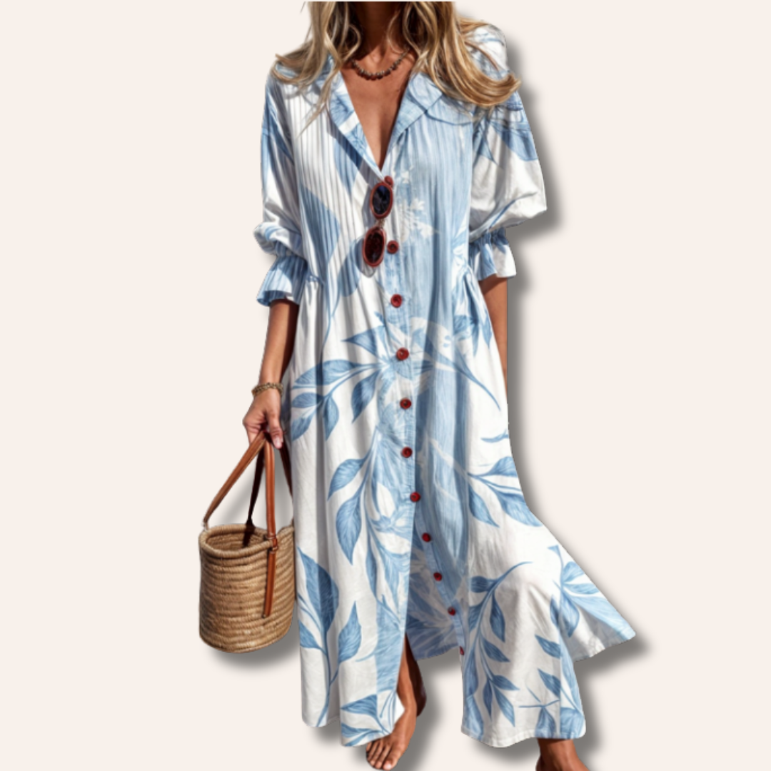 Angela | Women’s Bohemian Chic Dress | Midi