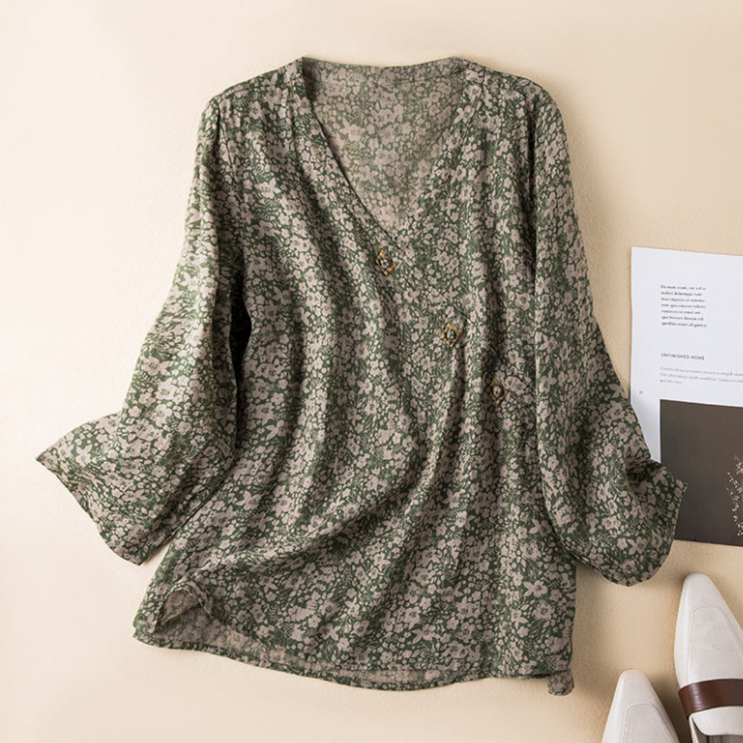 Lydia | Somerset Linen Shirt