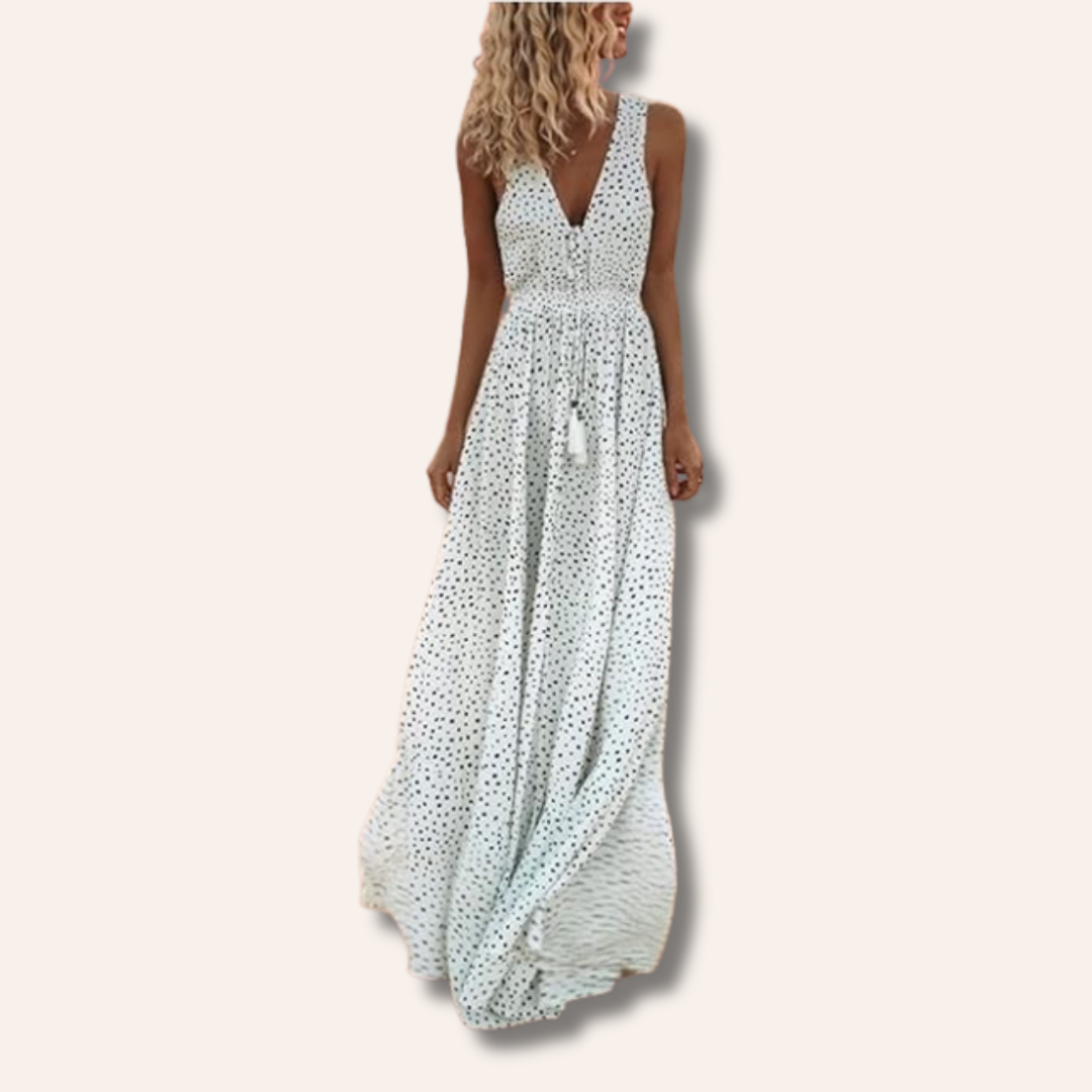 Ivy | Boho Dot Dress