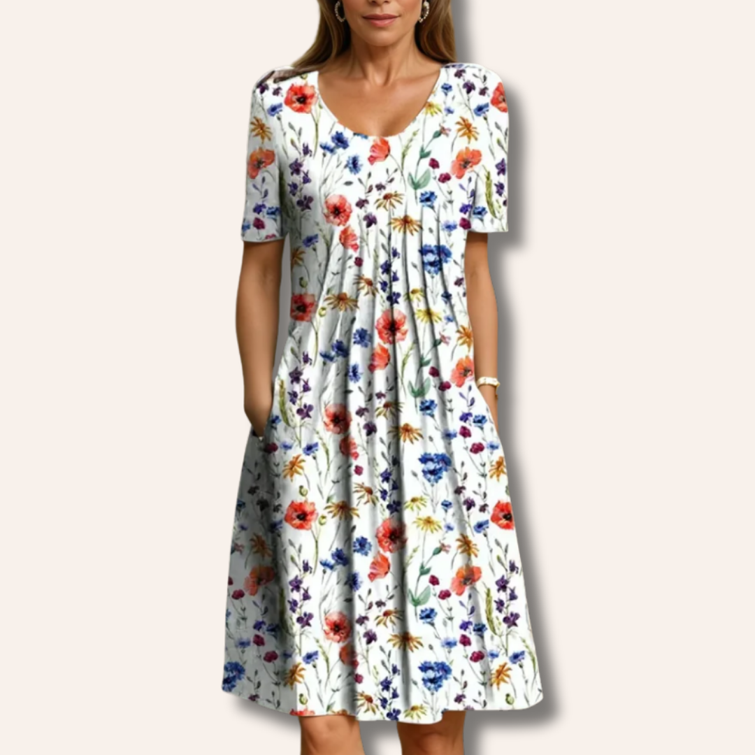 Vera | Elegant Flower Dress