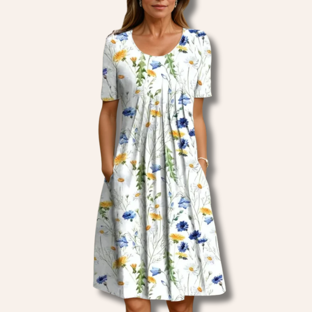 Vera | Elegant Flower Dress