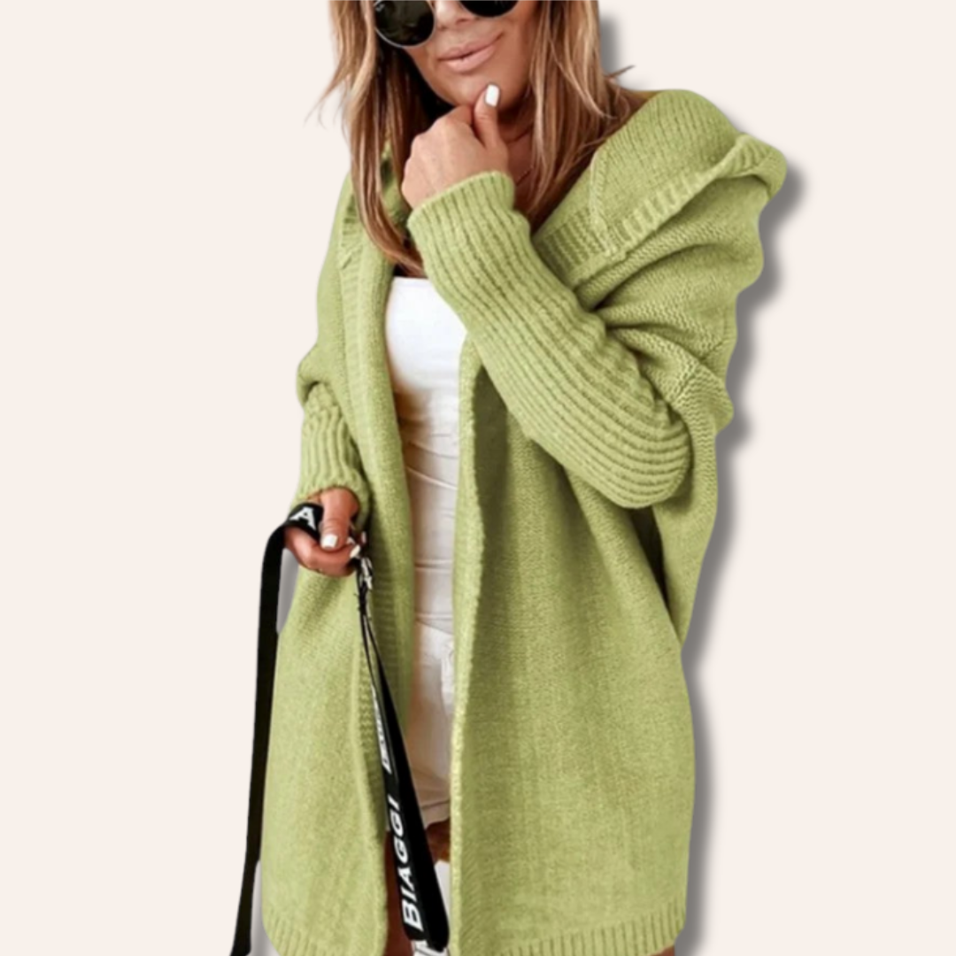 Auriela | Comfortable Mid-length Cardigan