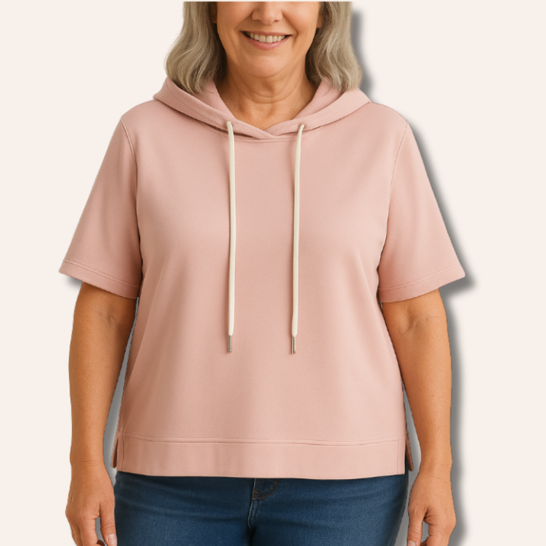 Judy | Short Sleeve Hoodie