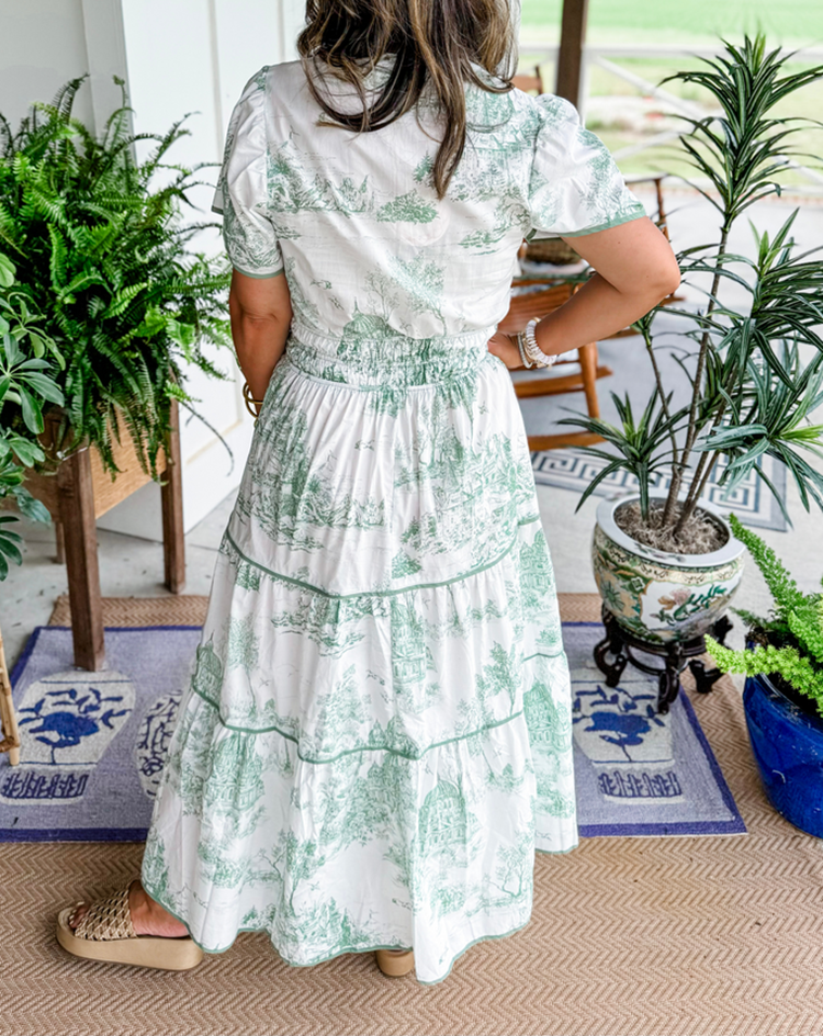 Tammy | Classic Toile Maxi