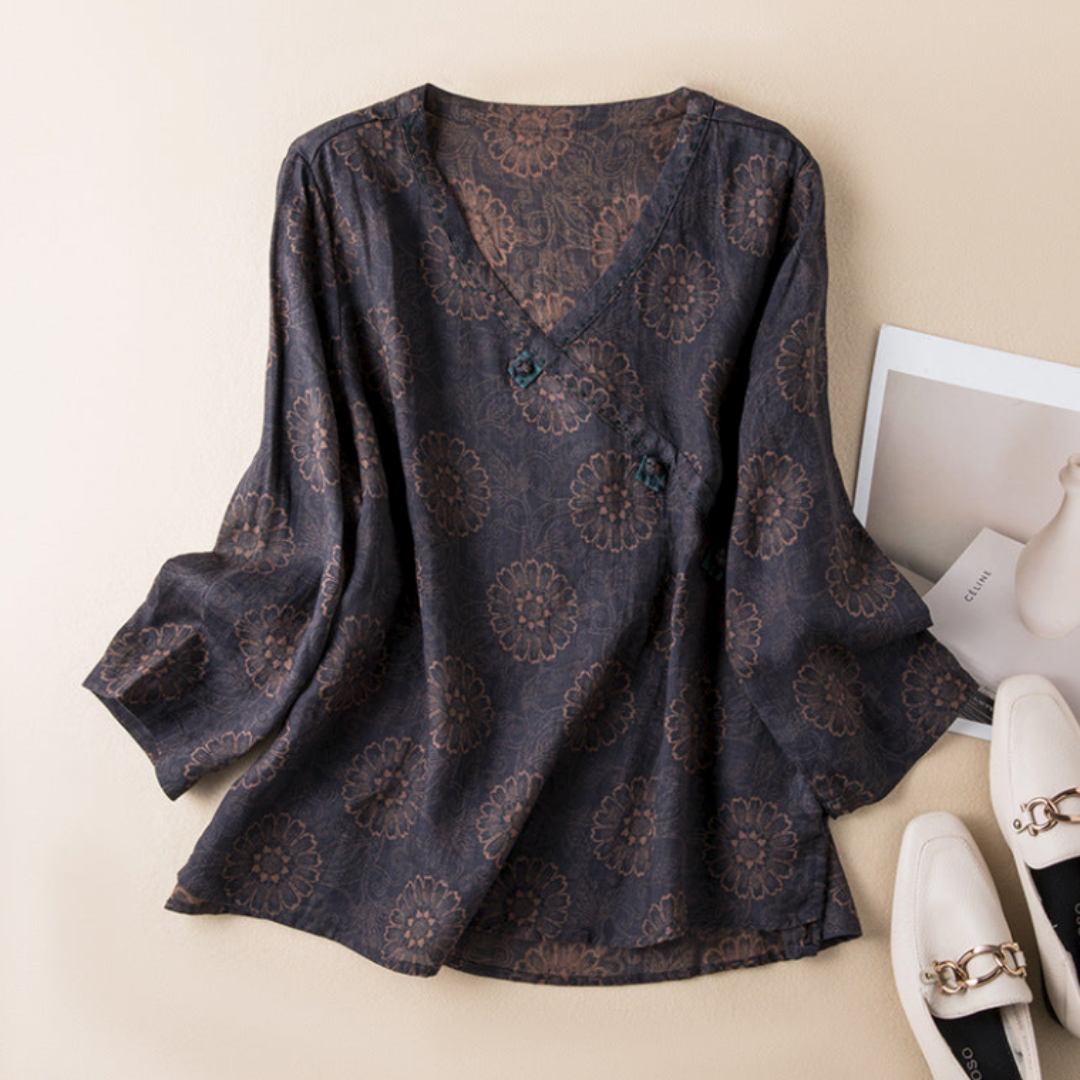 Lydia | Somerset Linen Shirt