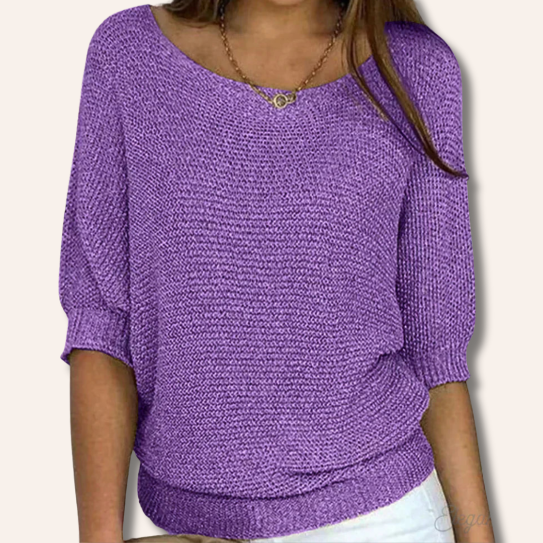 Amanda | Relaxed Knit Top