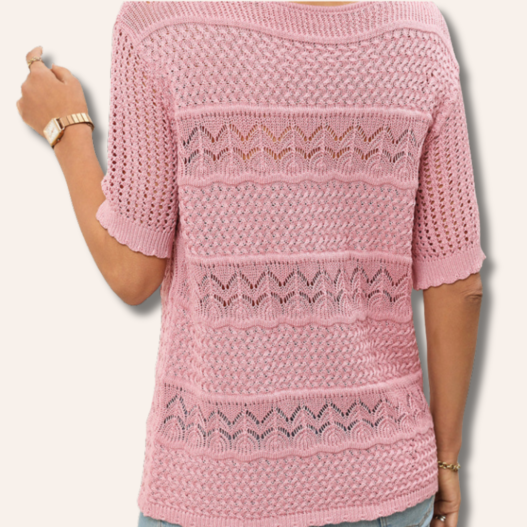 Karen | Knit Crochet Sweater