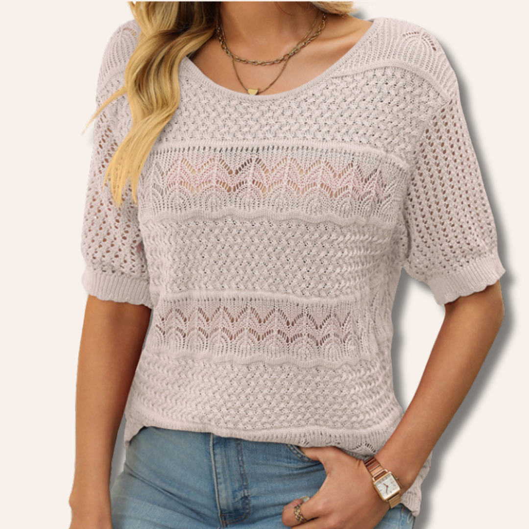 Karen | Knit Crochet Sweater