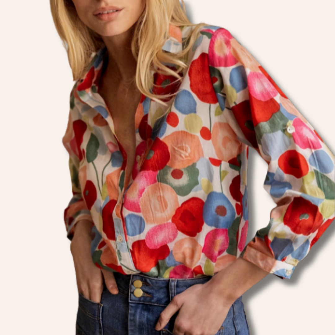 Louisa | Blouse With Floral Print