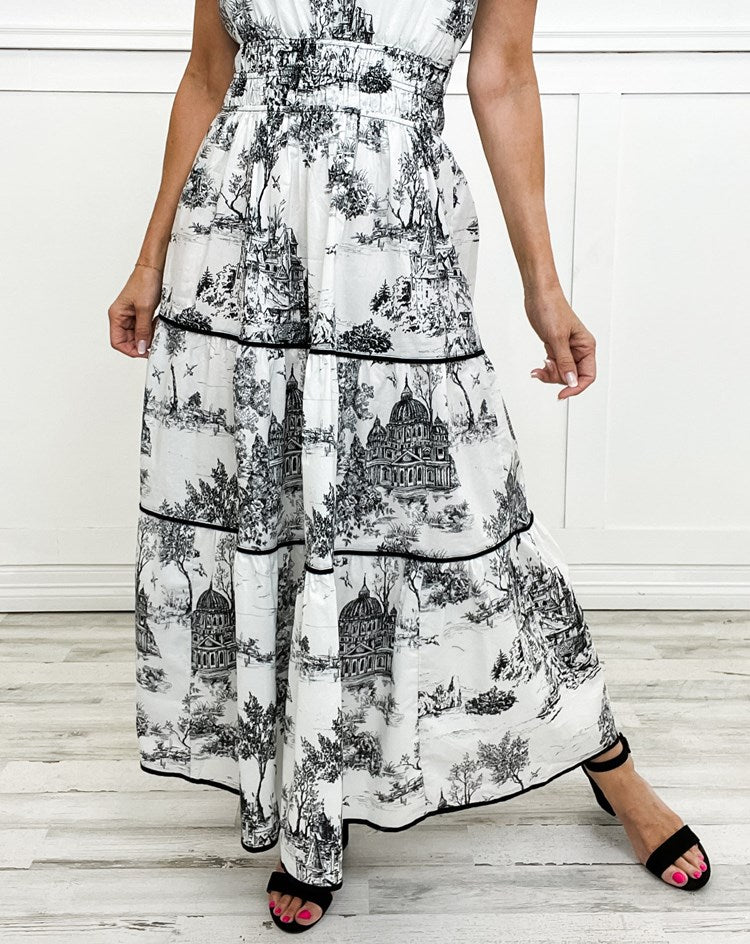 Tammy | Classic Toile Maxi