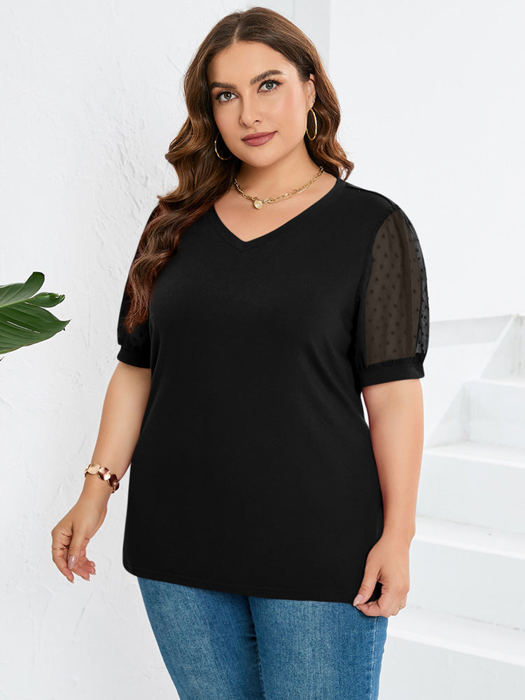 Wassa | Elegant Top With V-neck