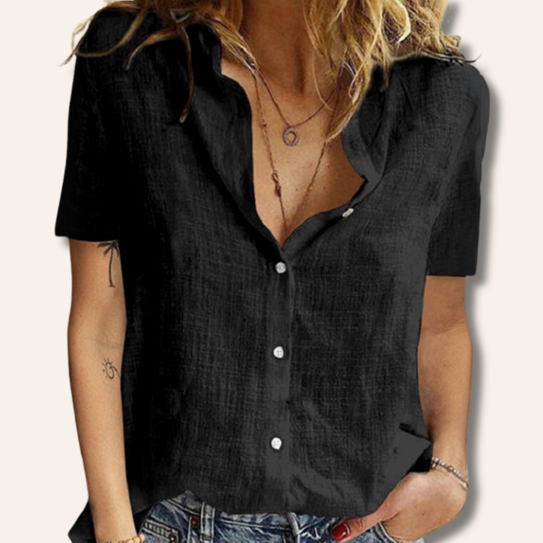 Katherine | Windy Linen Blouse