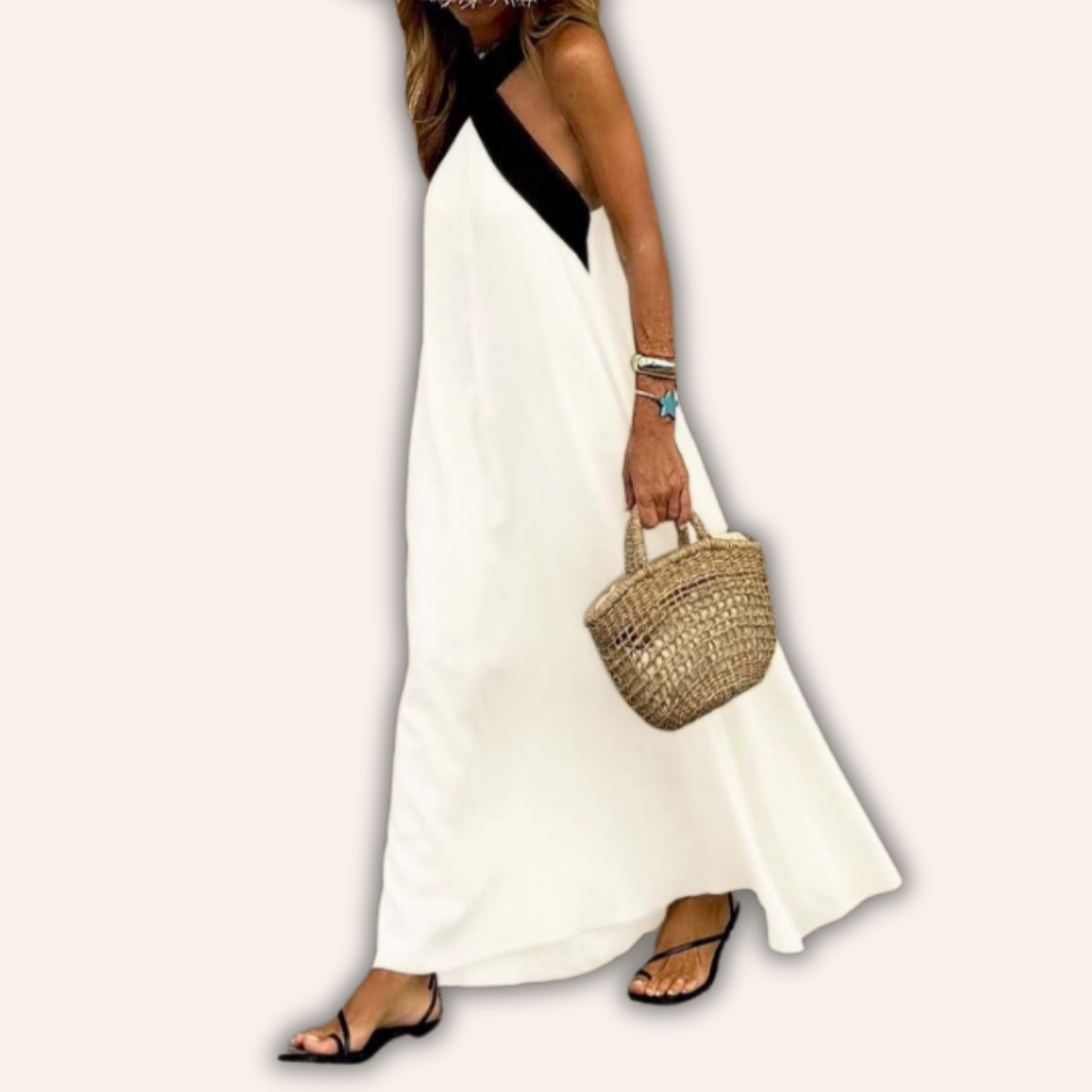 Leni | Cross Neck Dress