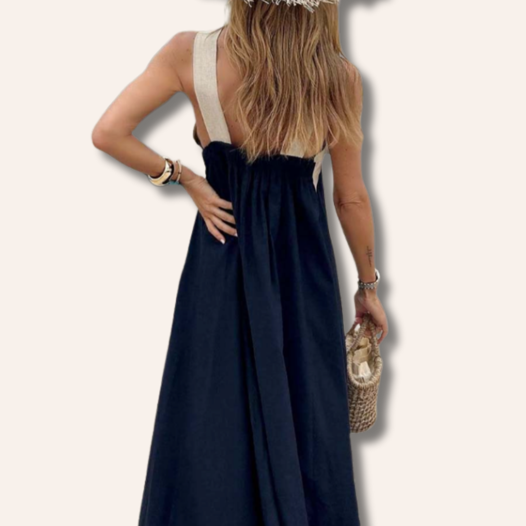 Leni | Cross Neck Dress