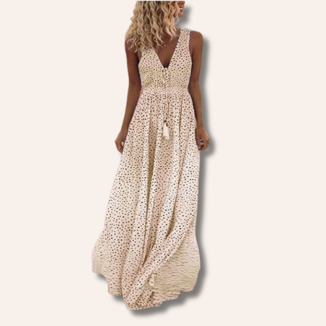 Ivy | Boho Dot Dress