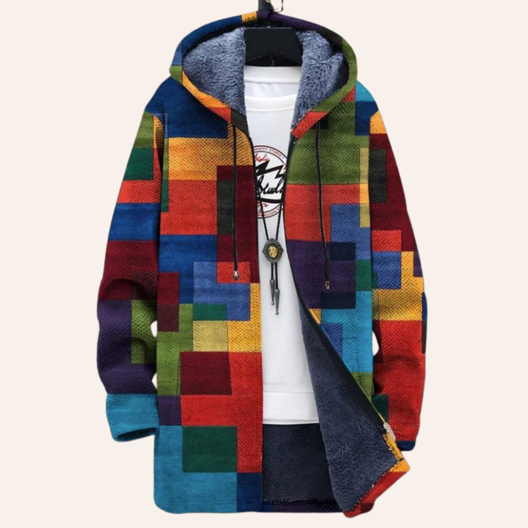 Camden | Luxurious Art Print Cardigan