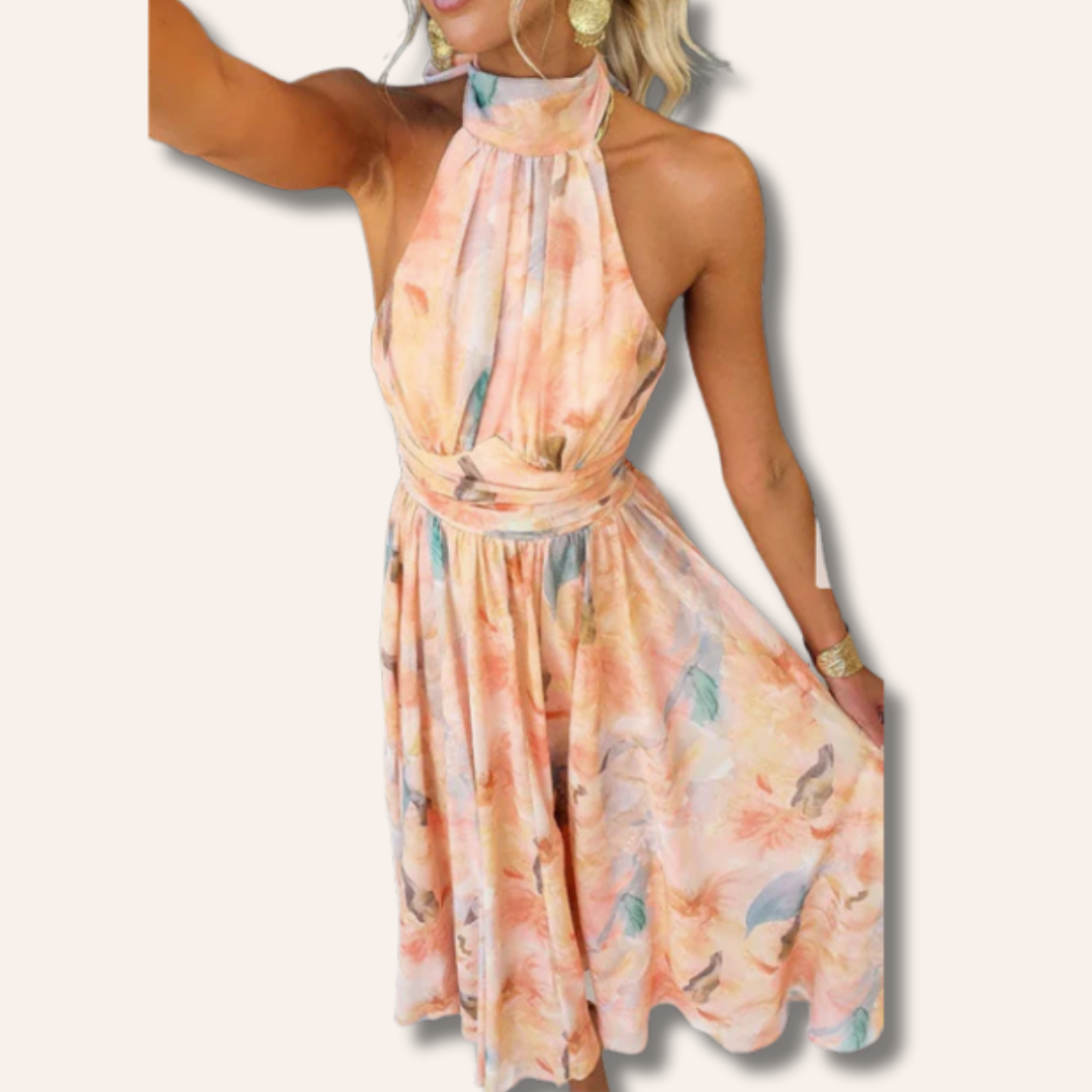 Solana | Empire Lace Dress