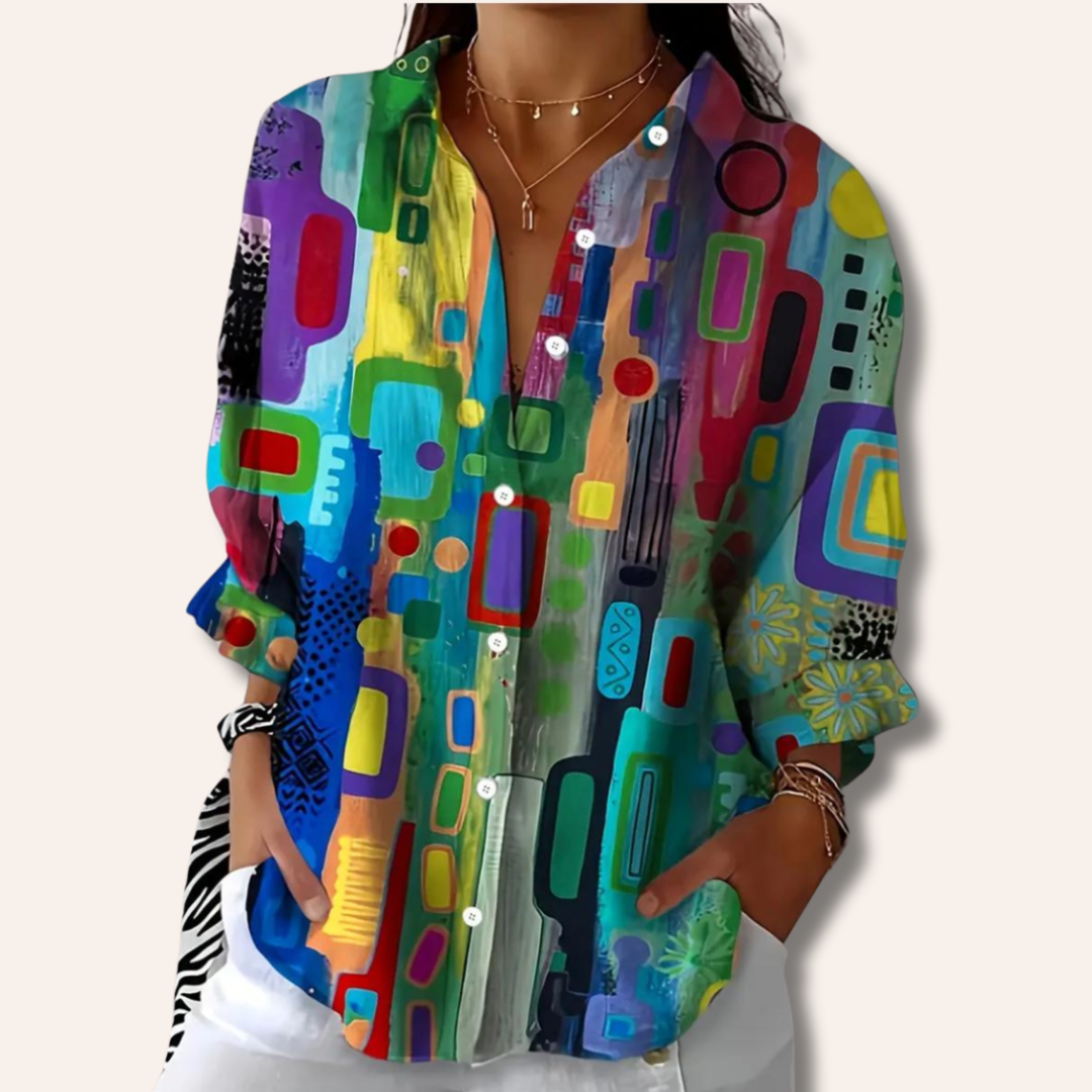 Janna | Sophisticated Button-Up Shirt