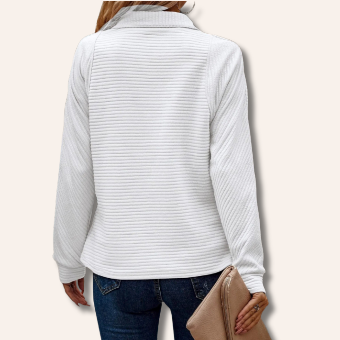Maeve | Half-Zip Detailed Pullover