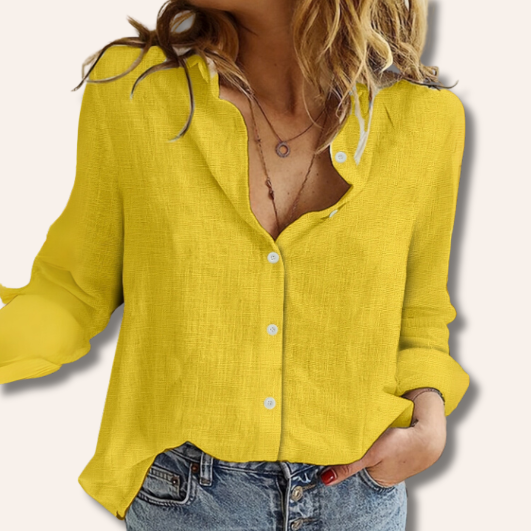 Katherine | Windy Linen Blouse