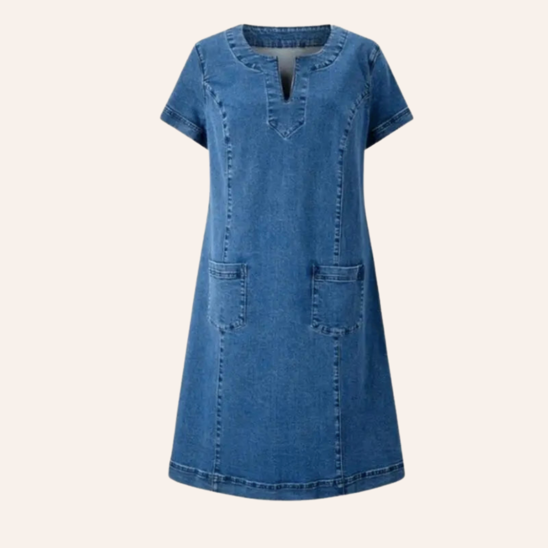 Tess | Soft Denim Dress