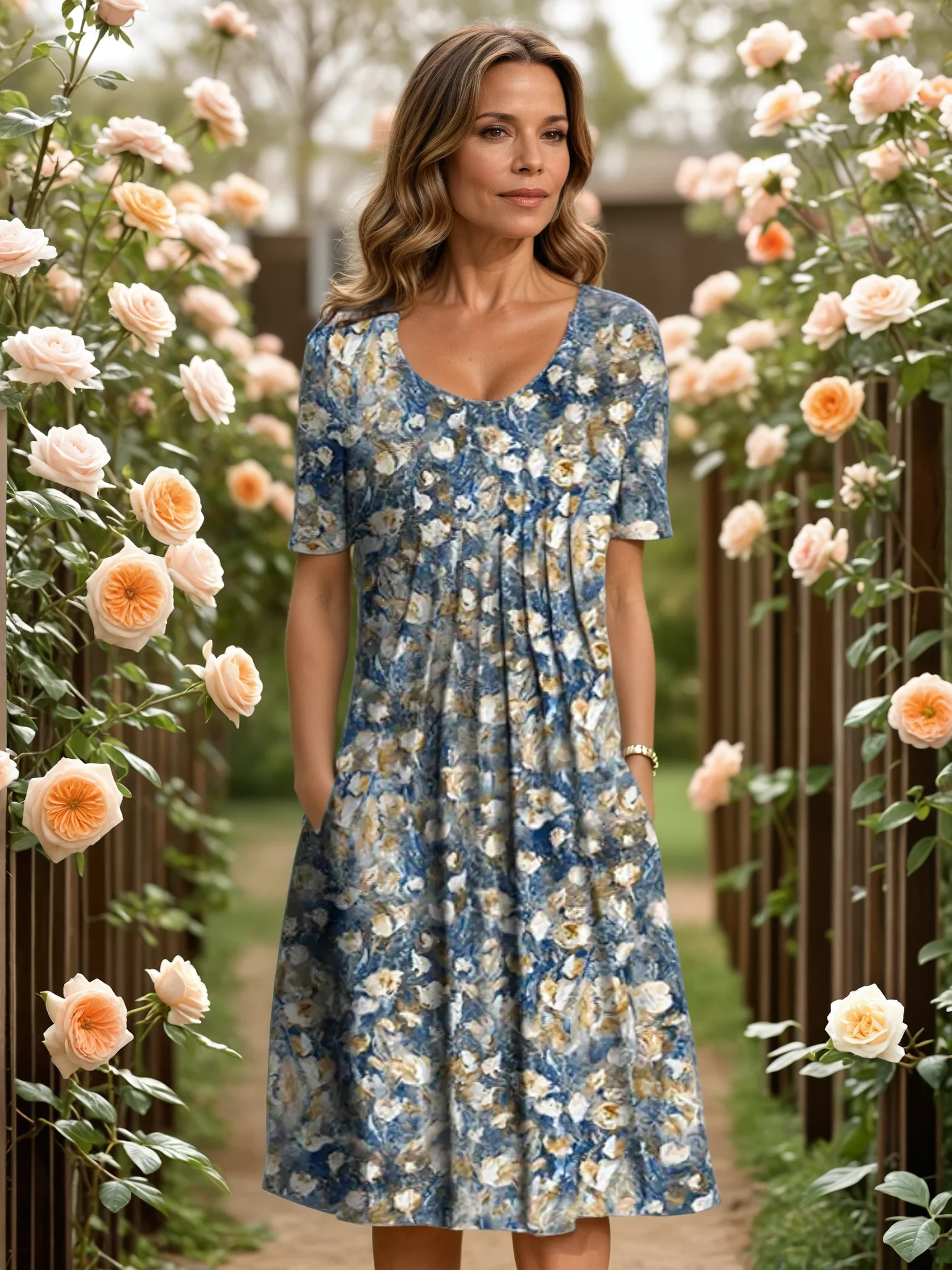 Vera | Elegant Flower Dress