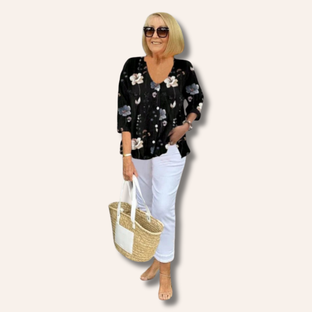 Lilou | Bloom Button Blouse