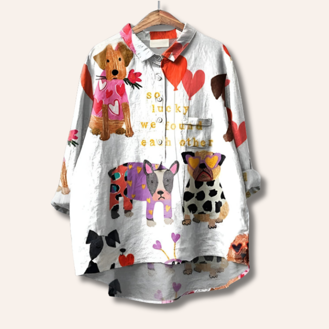 Rosie | Comfortable Shirt with Print