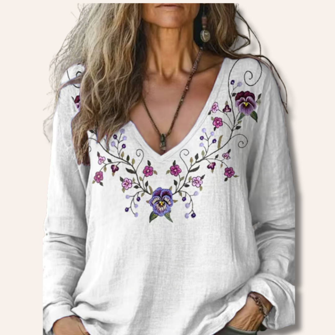 Natasha | Fresh Easy Print Shirt