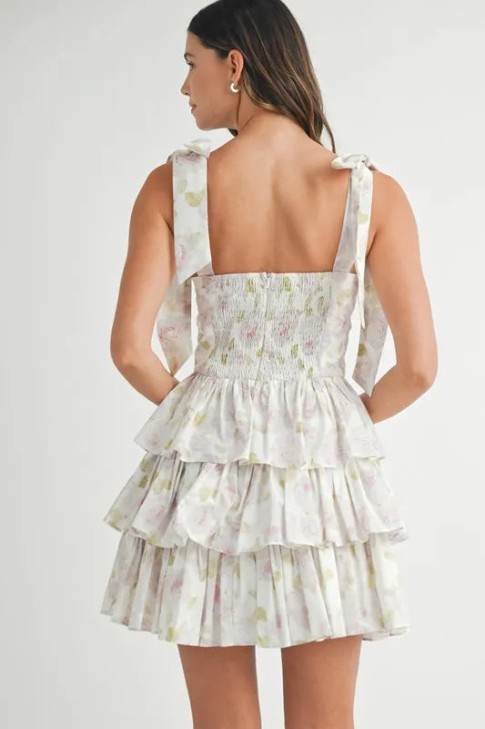 Nala | Floral Print Mini Dress