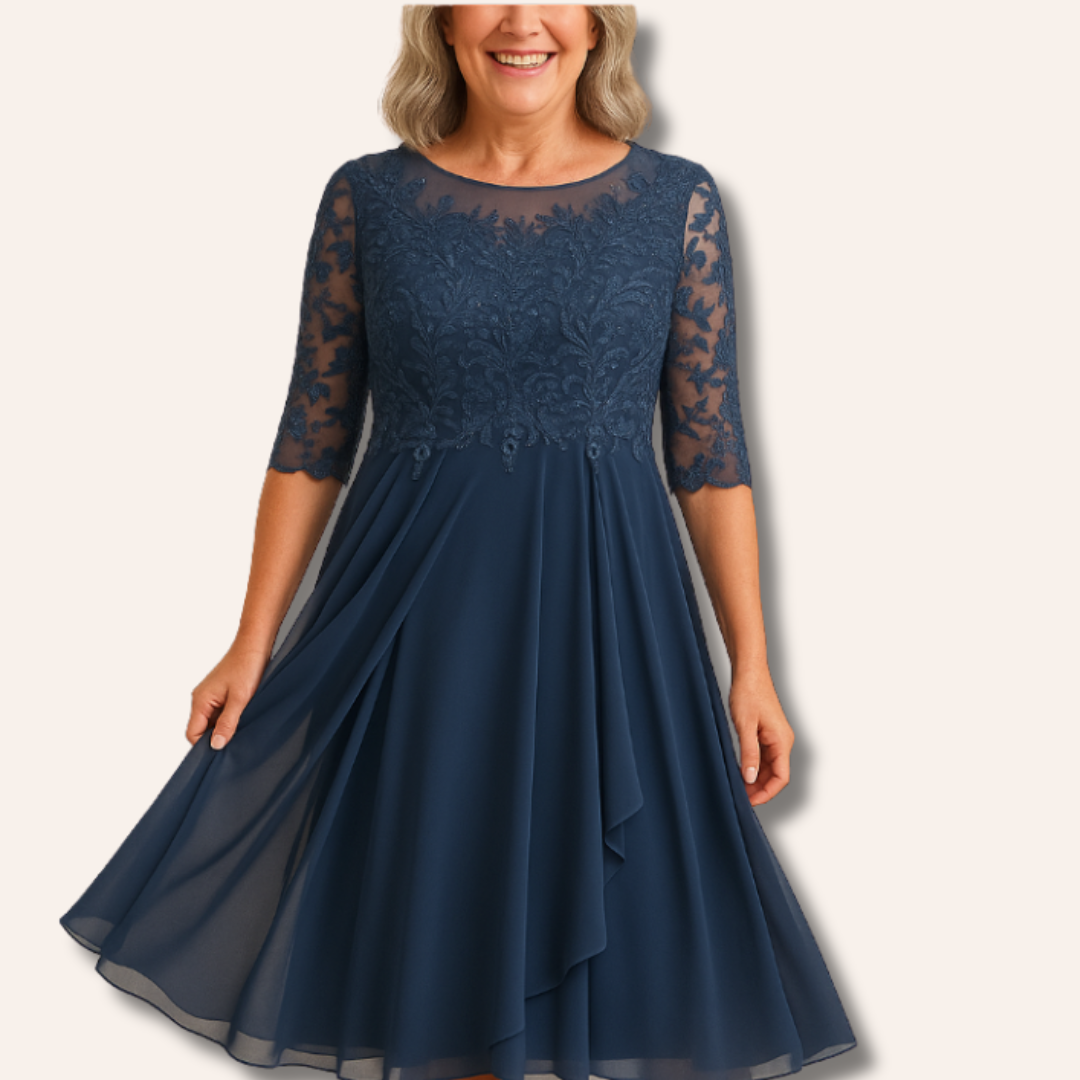 Marielle | Premium Embroidered Dress