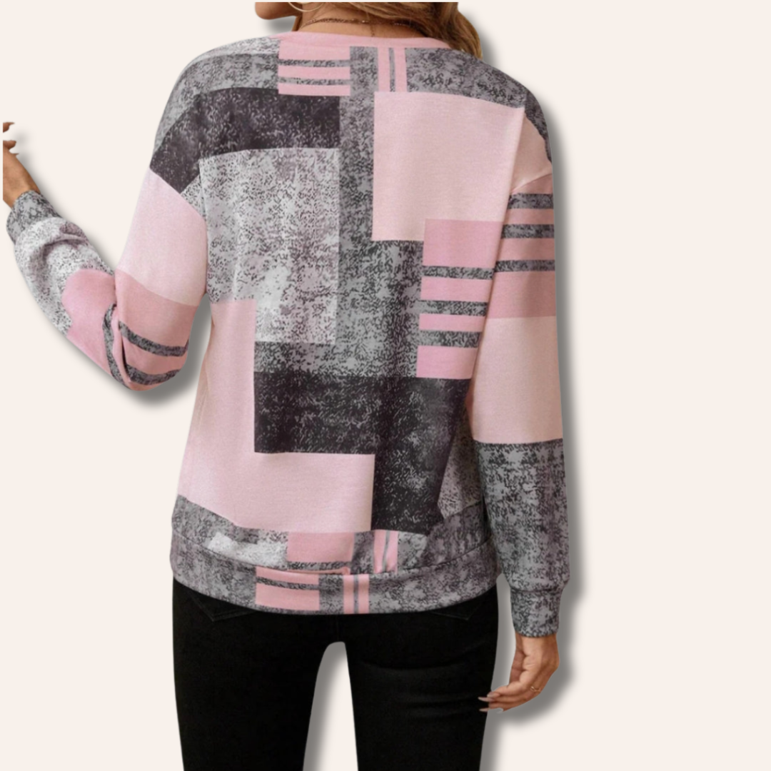 Caitlin | Elegant Half-Zip Jumper