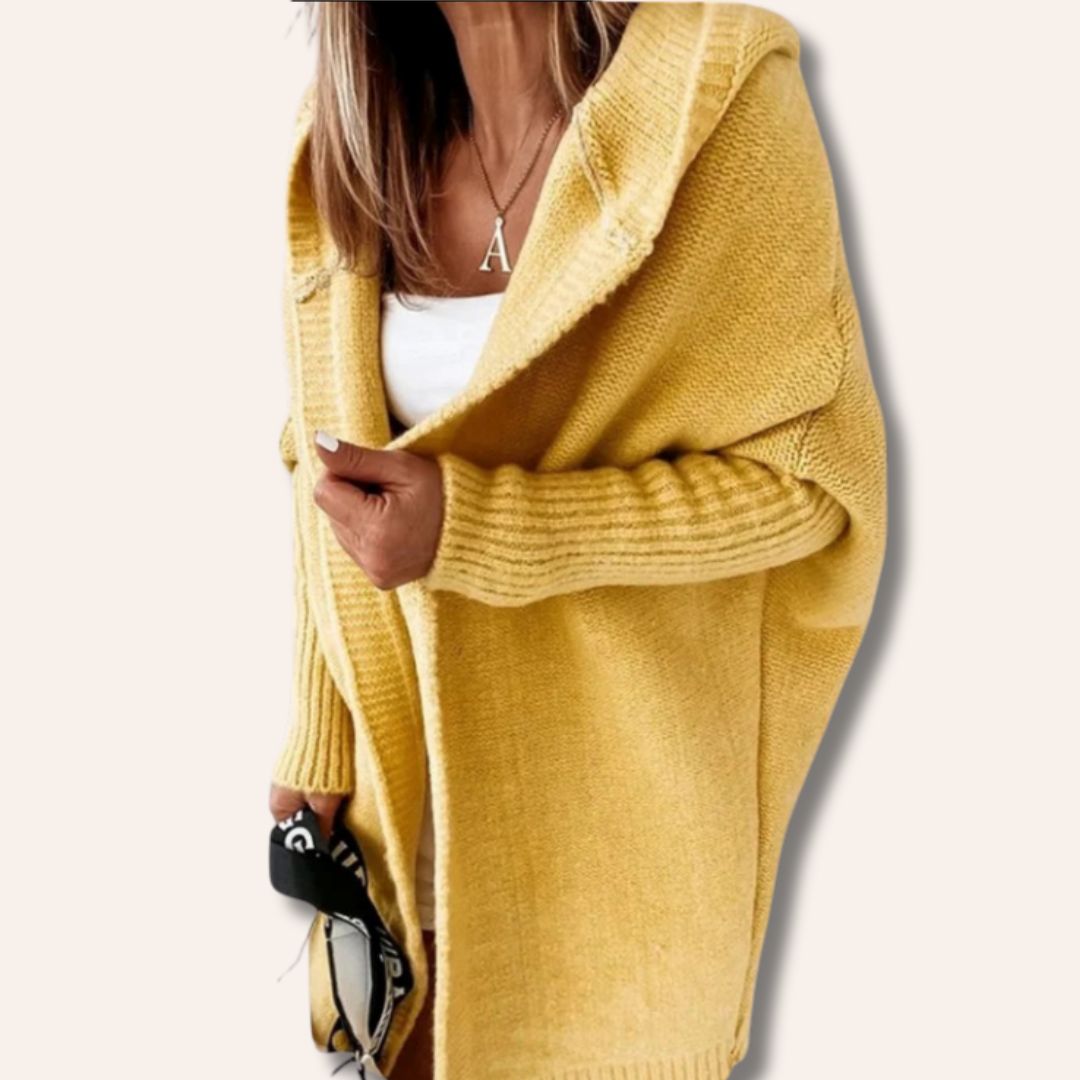 Auriela | Comfortable Mid-length Cardigan