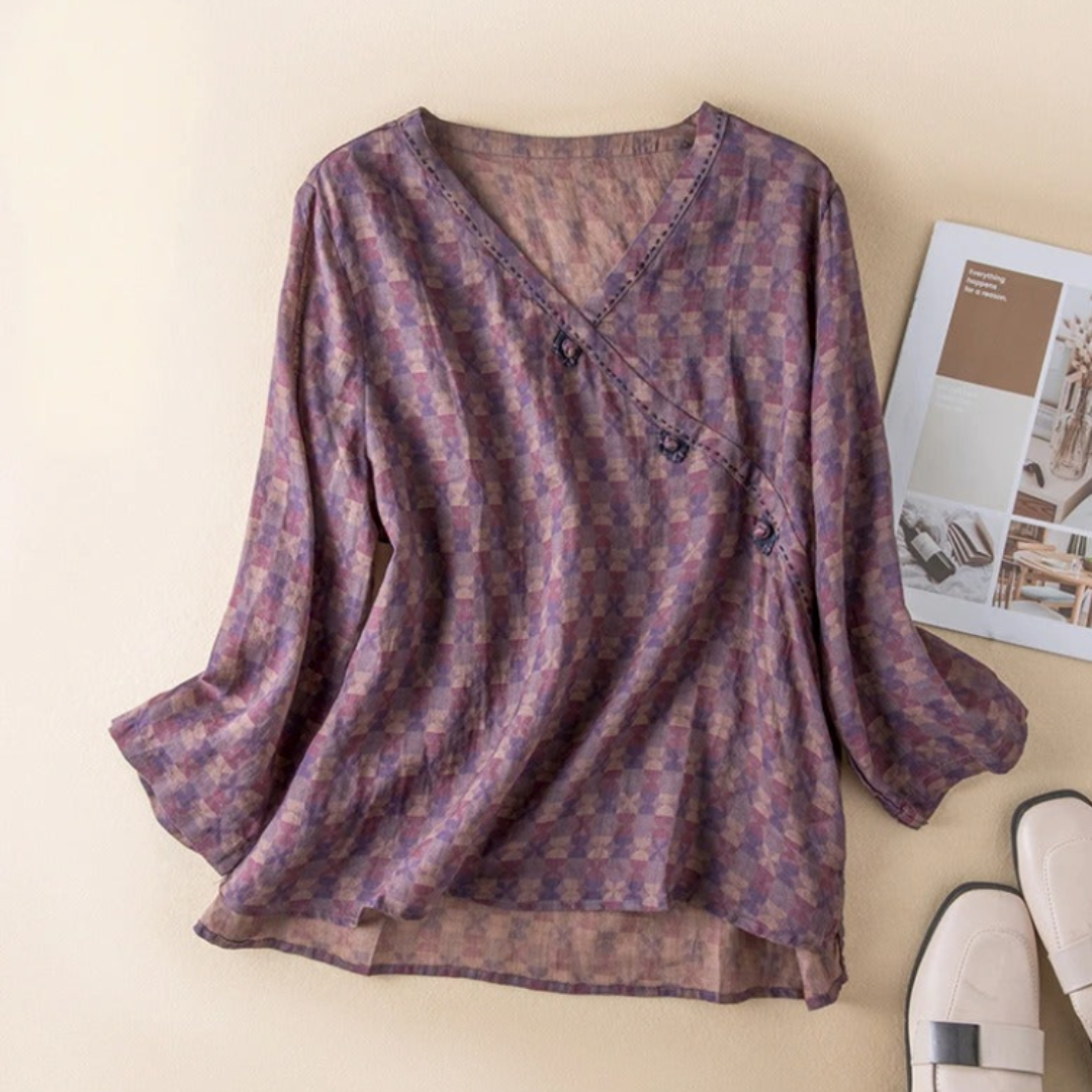 Lydia | Somerset Linen Shirt