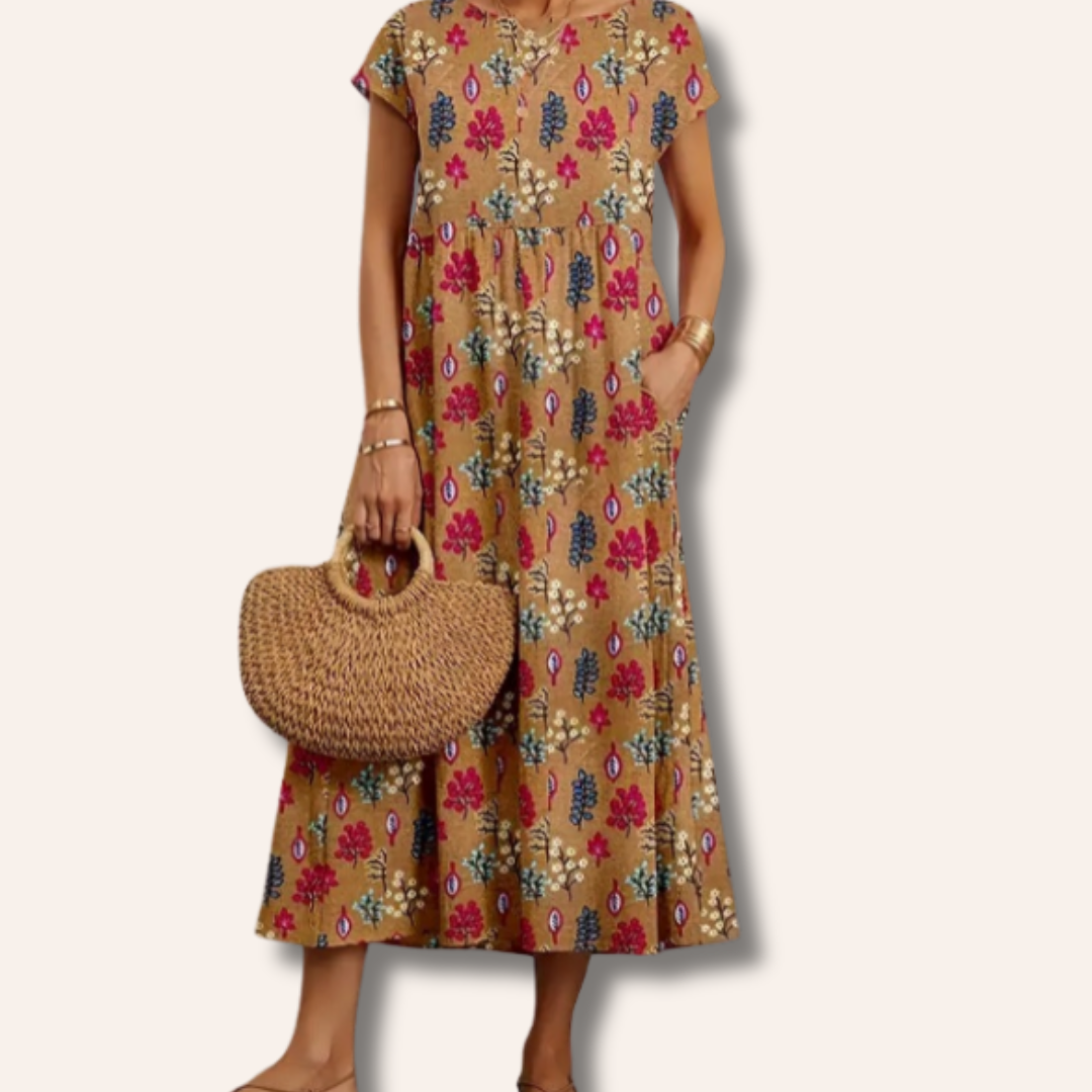 Judy | Chic Floral Dress