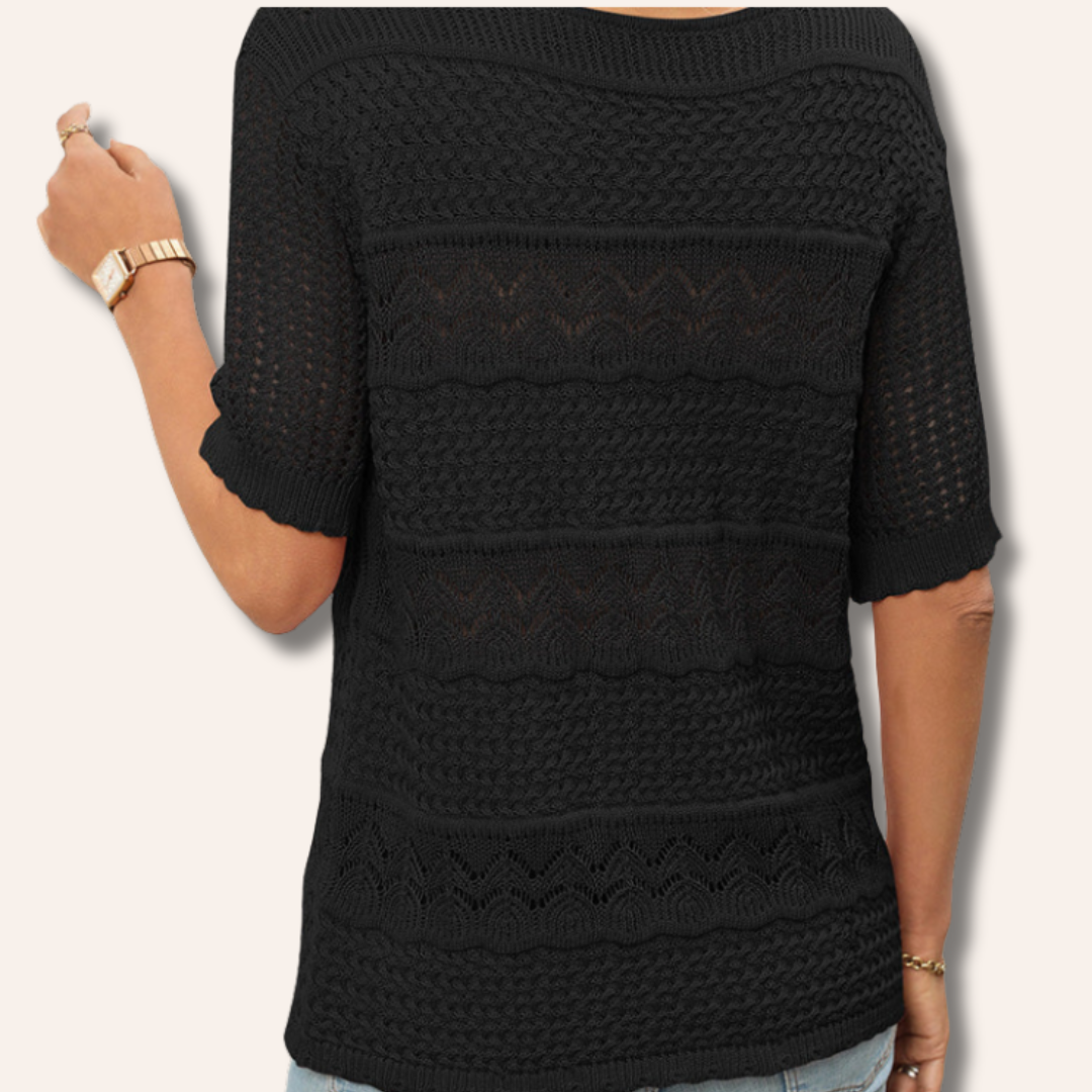Karen | Knit Crochet Sweater