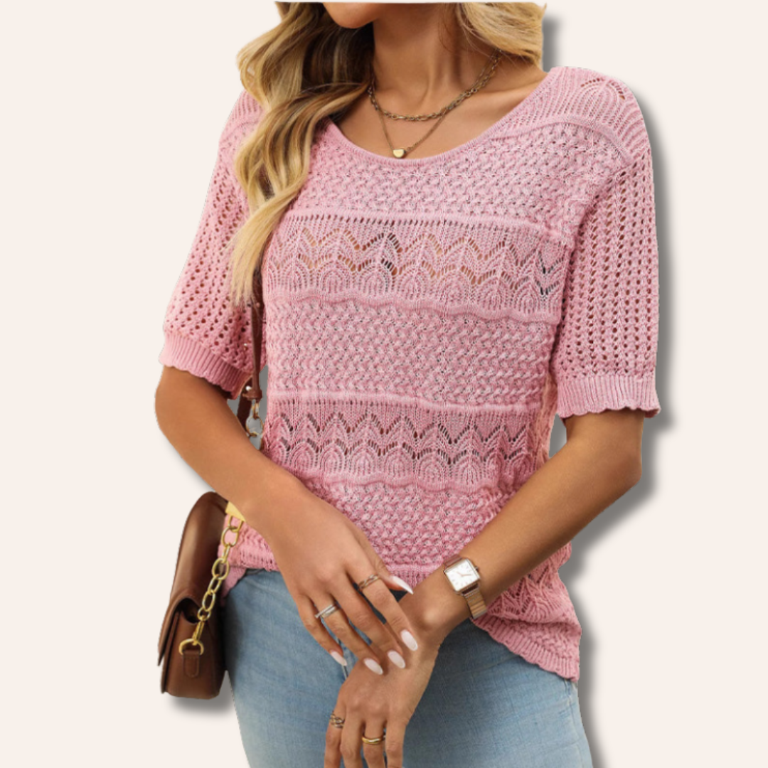 Karen | Knit Crochet Sweater