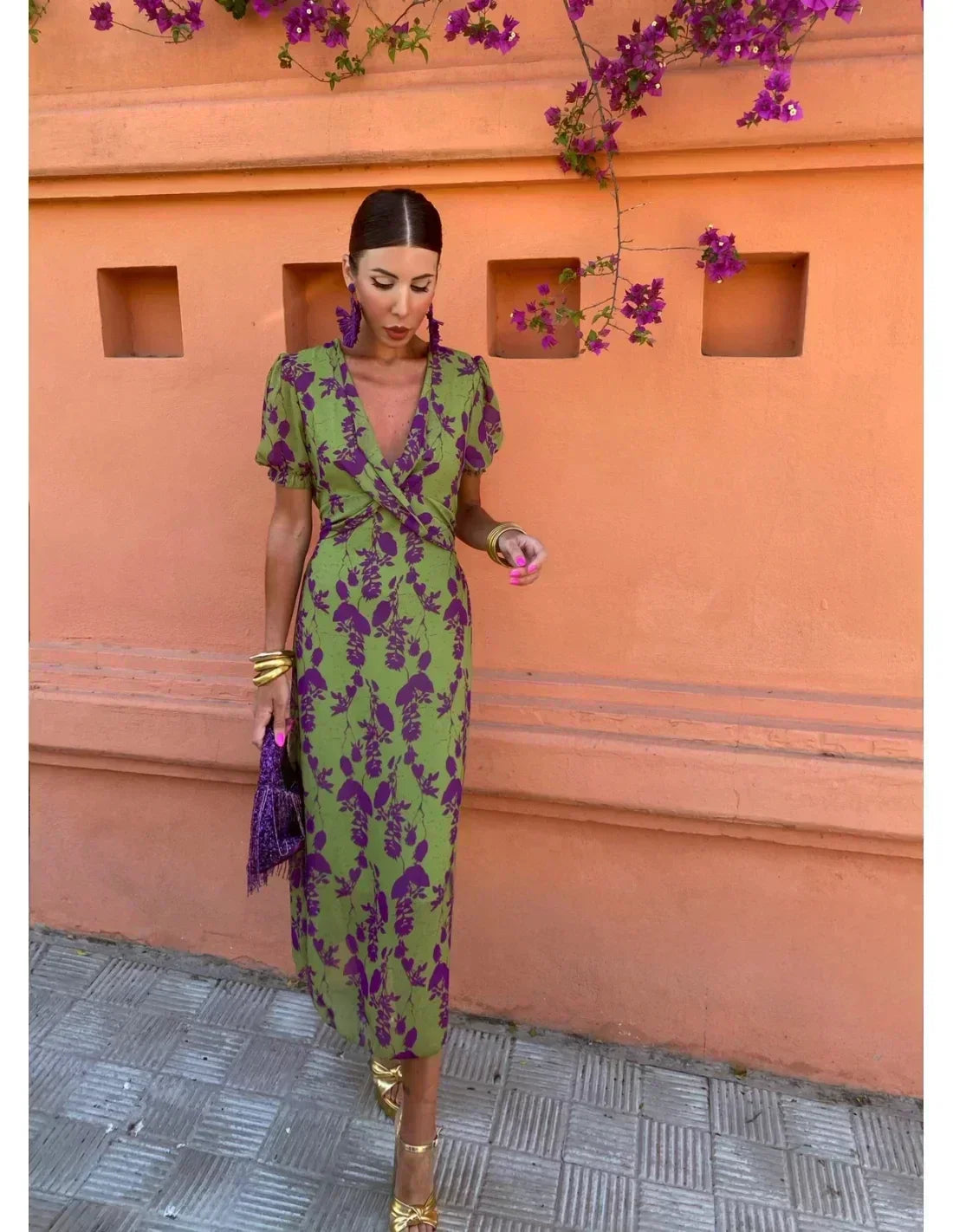 Vivian | Colorful Dress