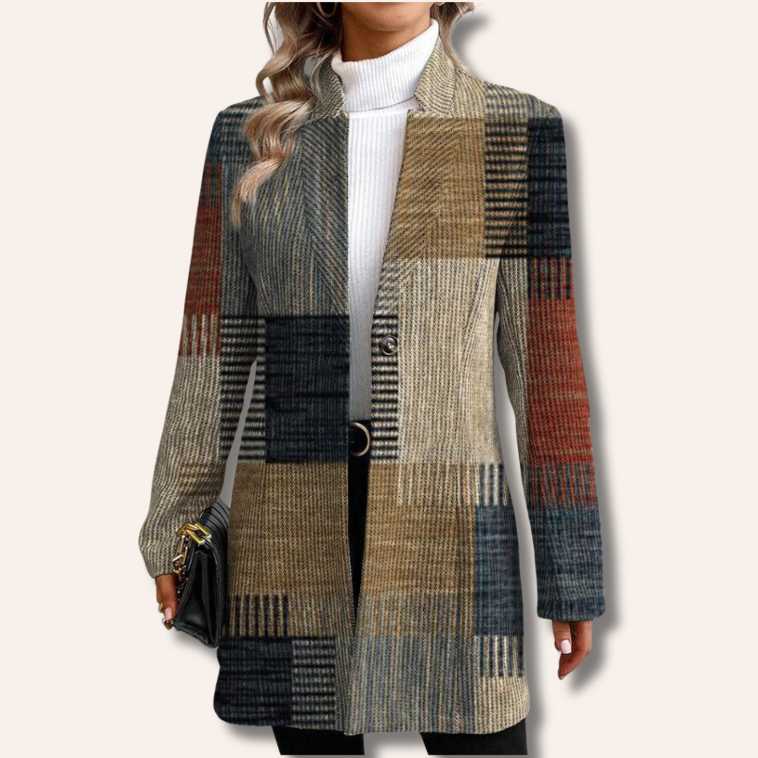 Kath | Elegant Blazer with Pattern