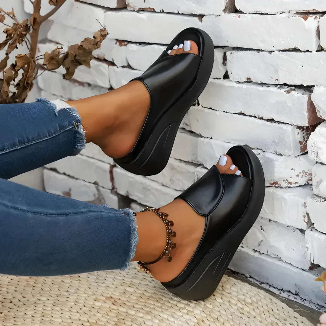 Jaden | Wedge Platform Sandals